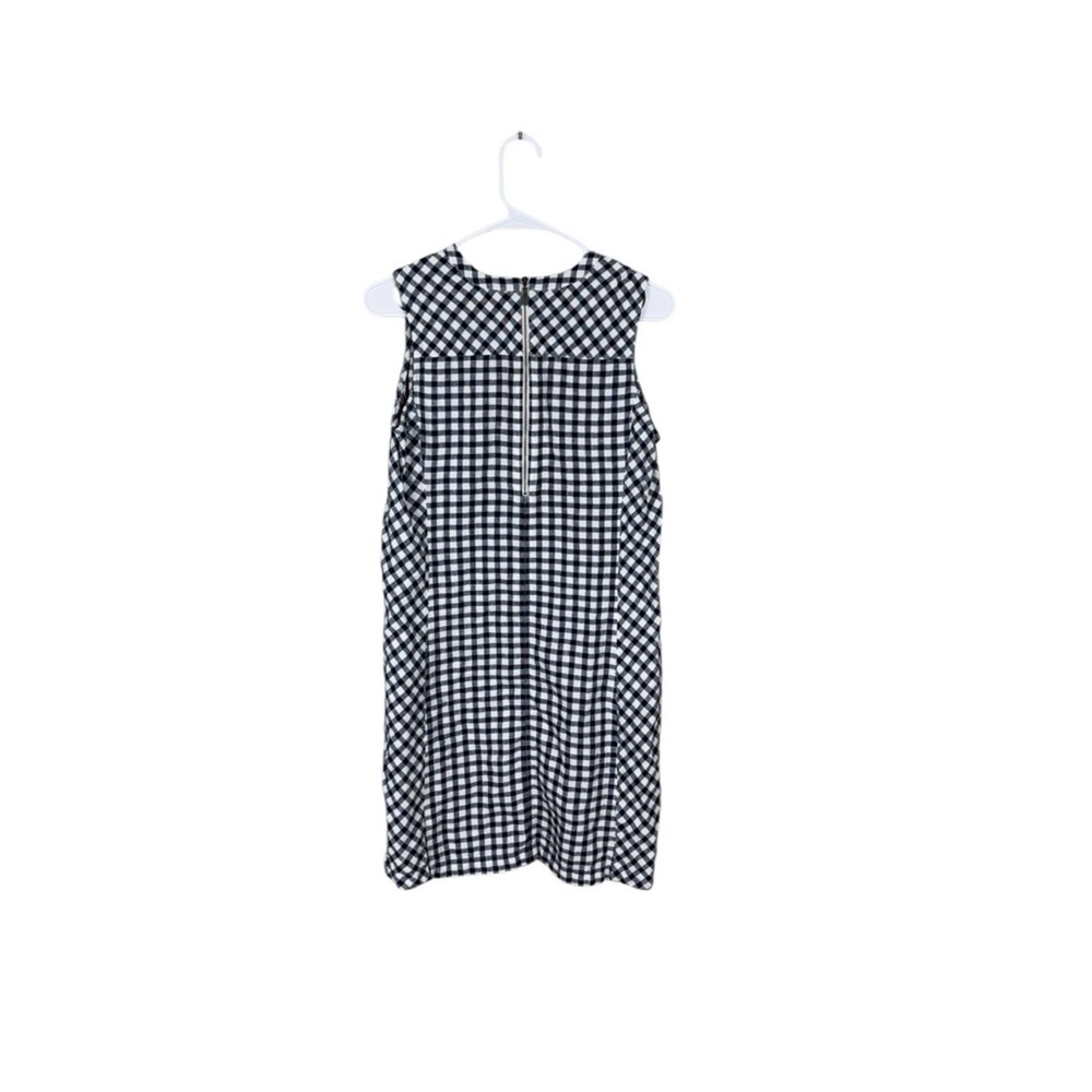 Tommy Bahama 100% Linen Gingham Shift Dress XS Checkered Euro Summer Coastal - Picture 4 of 7